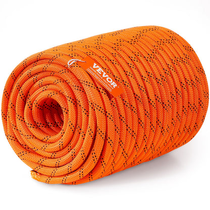 Arborist Climbing Rope Double Braided Polyester 1/2" x 220' 48-Stand