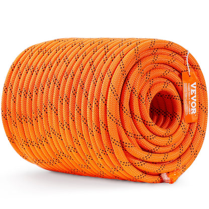 Arborist Climbing Rope Double Braided Polyester 1/2" x 220' 48-Stand