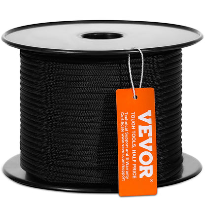 Arborist Tree Climbing Rope Braided Nylon Rope 3/16" x 250" 32-Strand