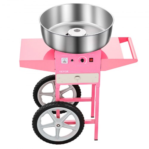 Commercial Cotton Candy Machine with Cart Cotton Candy Machine 1000W Party | EU