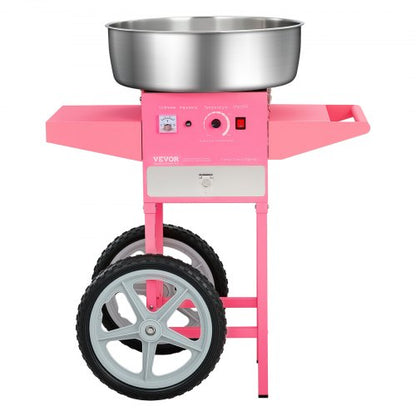 Commercial Cotton Candy Machine with Cart Cotton Candy Machine 1000W Party | EU