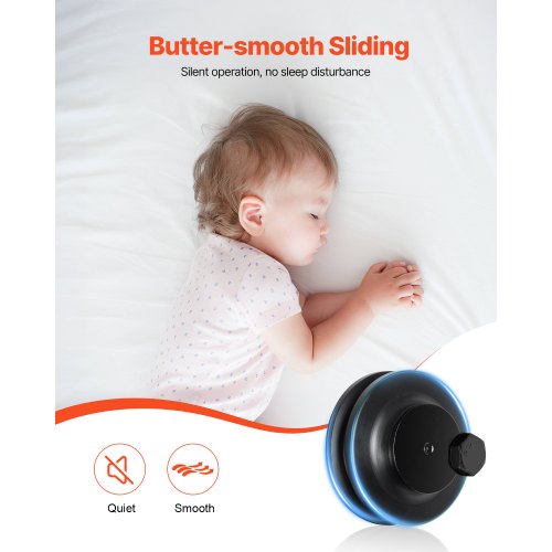 6FT Sliding Door Kit for Single Sliding Door Silver | EU