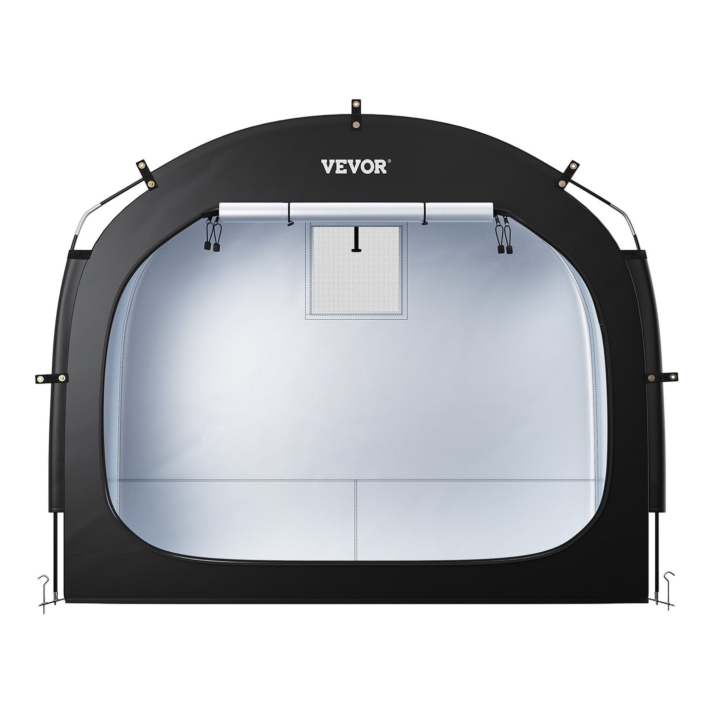 Utomhuscykelförvaringstält Rymligt vattentätt cykeltält för 3 till 4 cyklar