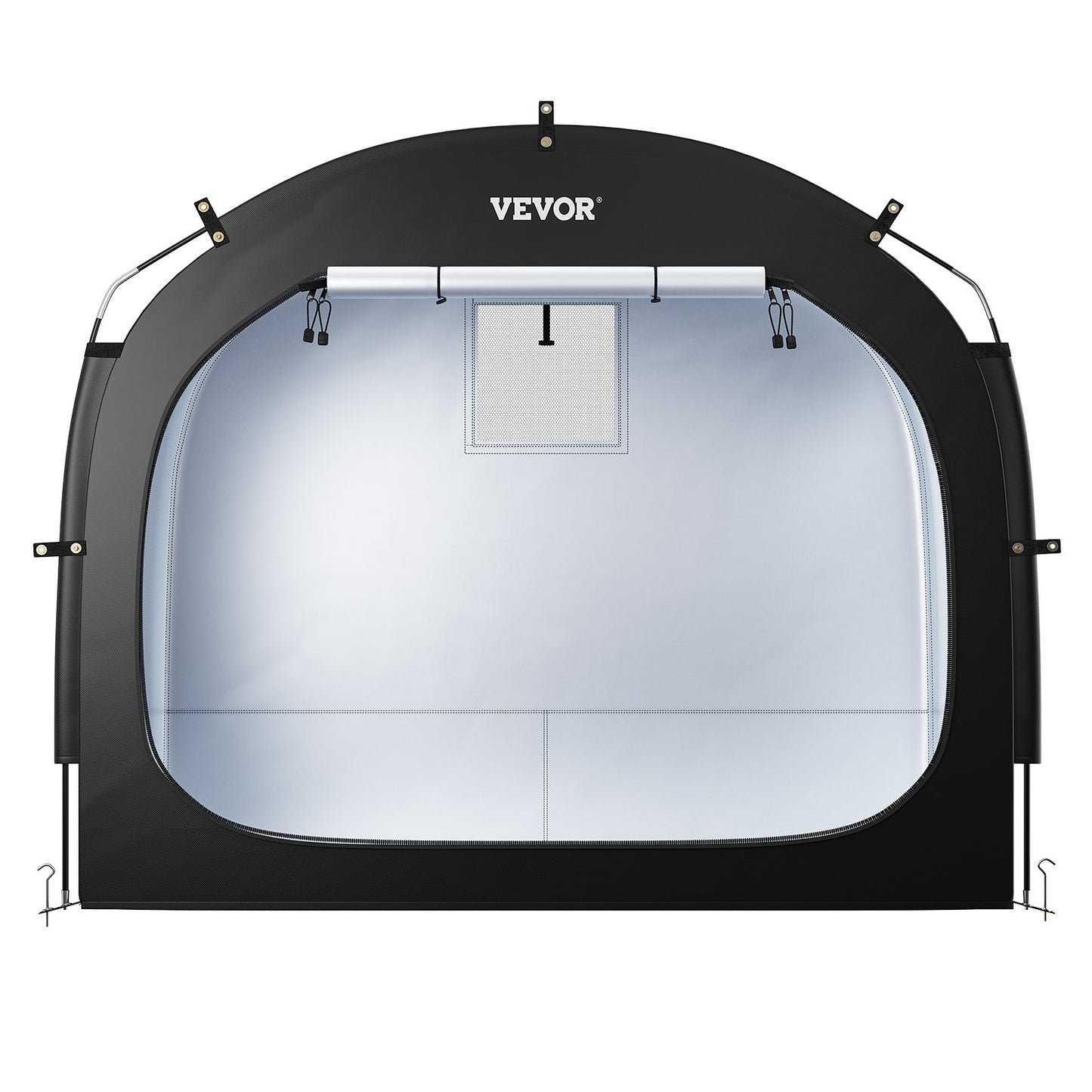 Utomhuscykelförvaringstält Rymligt vattentätt cykeltält för 4 till 5 cyklar