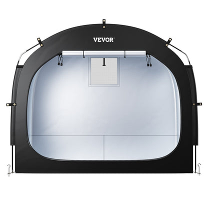 Utomhuscykelförvaringstält Rymligt vattentätt cykeltält för 4 till 5 cyklar