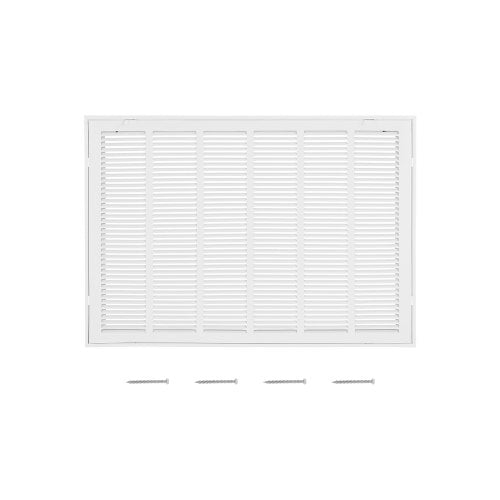 Return Air Filter Grille, Fits W30 x H20 Inch Duct Opening, Filter Not Included, Return Air Vent Cover for Wall, Powder-Coated Steel Return Air Grill Detachable Face/Door for 1 inch Filters