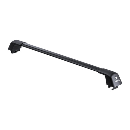 Universelle Dachträger-Querstange, max. 135,6 cm. Passt ohne Lücken in die Seitenschienen mit Rillen.