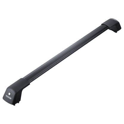 Universal Roof Rack Crossbar Max 48.4" Fits grooved side rails without gaps