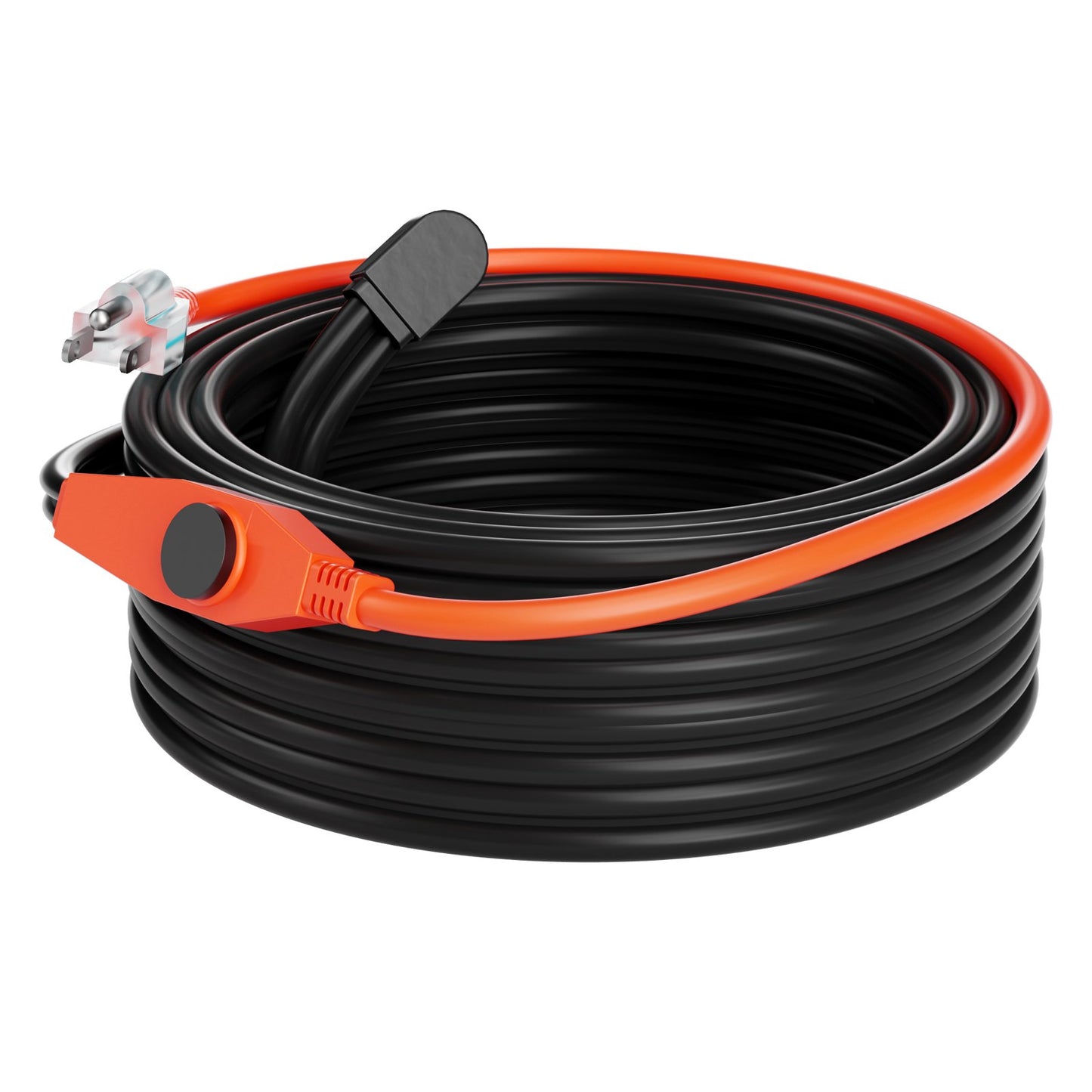 Pipe heating cable 25m 23W/m heating tape for pipes with built-in thermostat