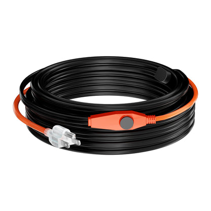 Pipe heating cable 25m 23W/m heating tape for pipes with built-in thermostat