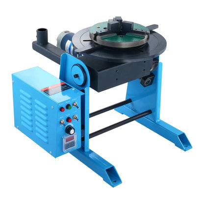 50KG Rotary Welding Positioner 0-90° Positioning Turntable 0.5-6RPM
