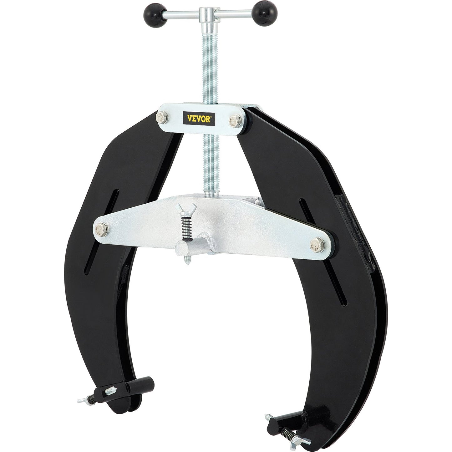 Ultra Clamp, 5 till 12 i diameter, höghållfast rörklämma med snabbverkande skruvar, stålrörsuppriktningsverktyg med lätt design, svart