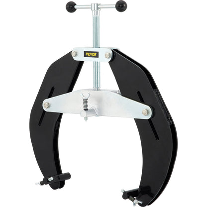 Ultra Clamp, 5 till 12 i diameter, höghållfast rörklämma med snabbverkande skruvar, stålrörsuppriktningsverktyg med lätt design, svart