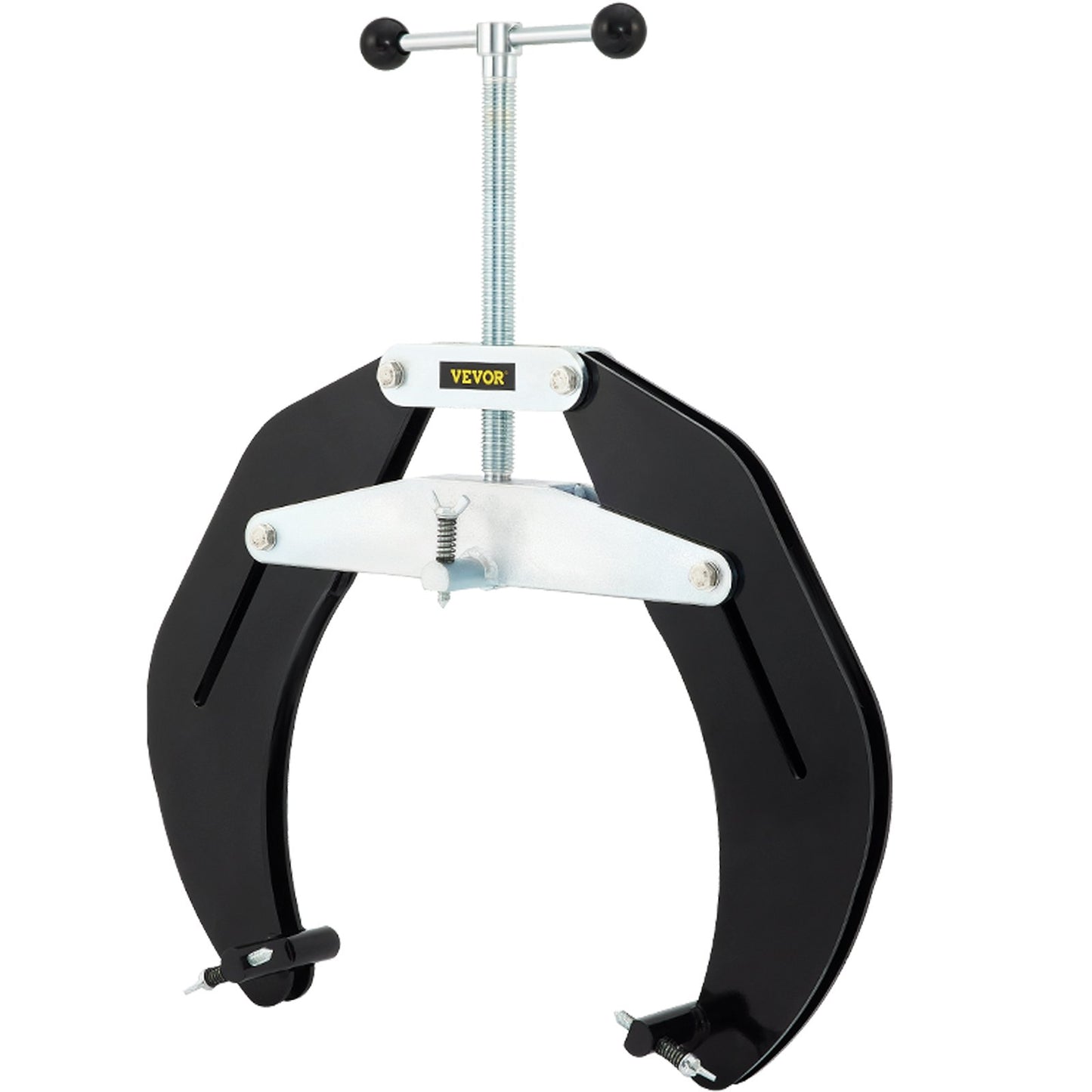 Ultra Clamp, 5 till 12 i diameter, höghållfast rörklämma med snabbverkande skruvar, stålrörsuppriktningsverktyg med lätt design, svart