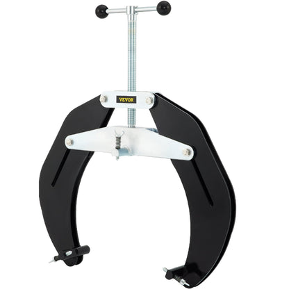 Ultra Clamp, 5 till 12 i diameter, höghållfast rörklämma med snabbverkande skruvar, stålrörsuppriktningsverktyg med lätt design, svart