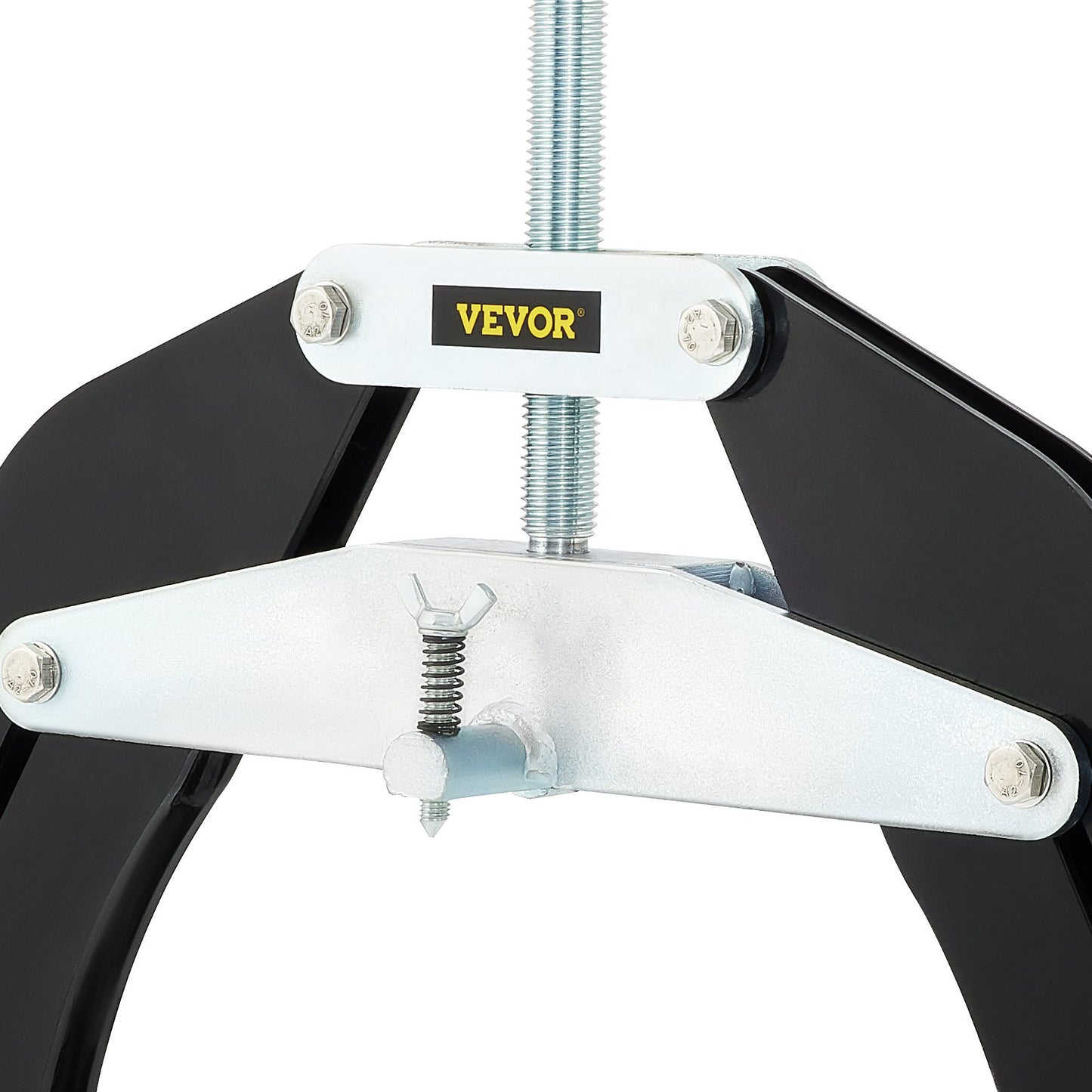 Ultra Clamp, 5 till 12 i diameter, höghållfast rörklämma med snabbverkande skruvar, stålrörsuppriktningsverktyg med lätt design, svart