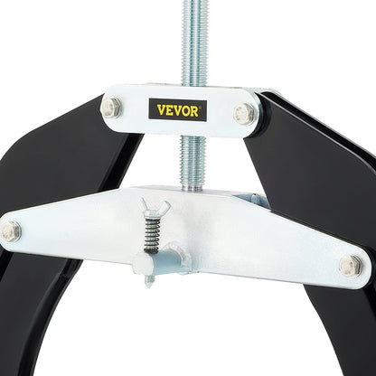 Ultra Clamp, 5 till 12 i diameter, höghållfast rörklämma med snabbverkande skruvar, stålrörsuppriktningsverktyg med lätt design, svart