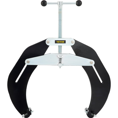 Ultra Clamp, 5 till 12 i diameter, höghållfast rörklämma med snabbverkande skruvar, stålrörsuppriktningsverktyg med lätt design, svart