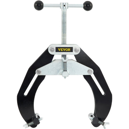 Ultra Clamp, 2 bis 6 Zoll Durchmesser, hochfeste Rohrschelle mit Schnellspannschrauben, Stahlrohr-Einstellwerkzeug mit leichtem Design, schwarz