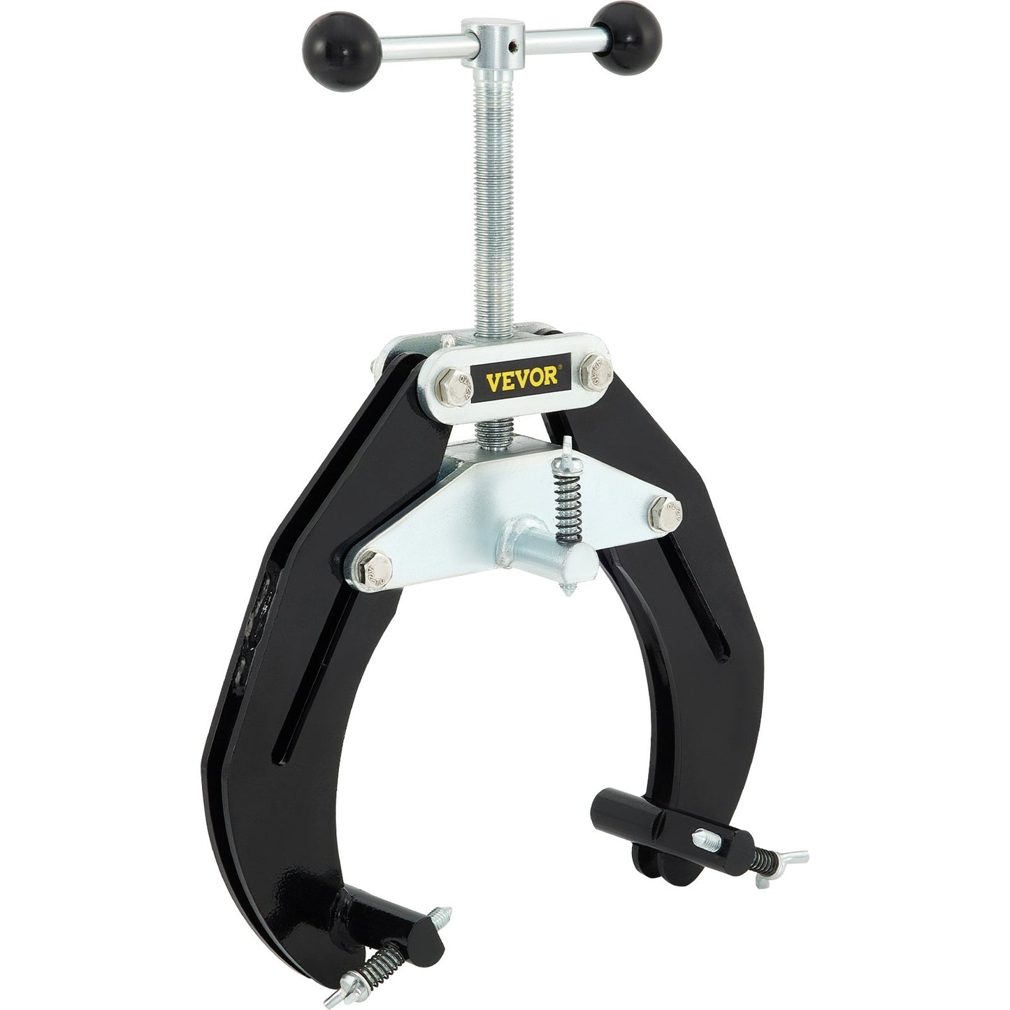 Ultra Clamp, 2 bis 6 Zoll Durchmesser, hochfeste Rohrschelle mit Schnellspannschrauben, Stahlrohr-Einstellwerkzeug mit leichtem Design, schwarz