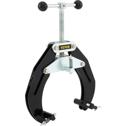 Ultra Clamp, 2 bis 6 Zoll Durchmesser, hochfeste Rohrschelle mit Schnellspannschrauben, Stahlrohr-Einstellwerkzeug mit leichtem Design, schwarz