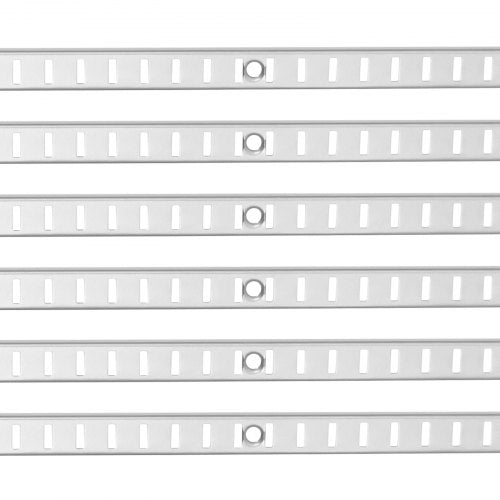 Regalschiene 72,3 Zoll, 20er-Pack verstellbare wandmontierte Stahlregale, Pilaster | EU