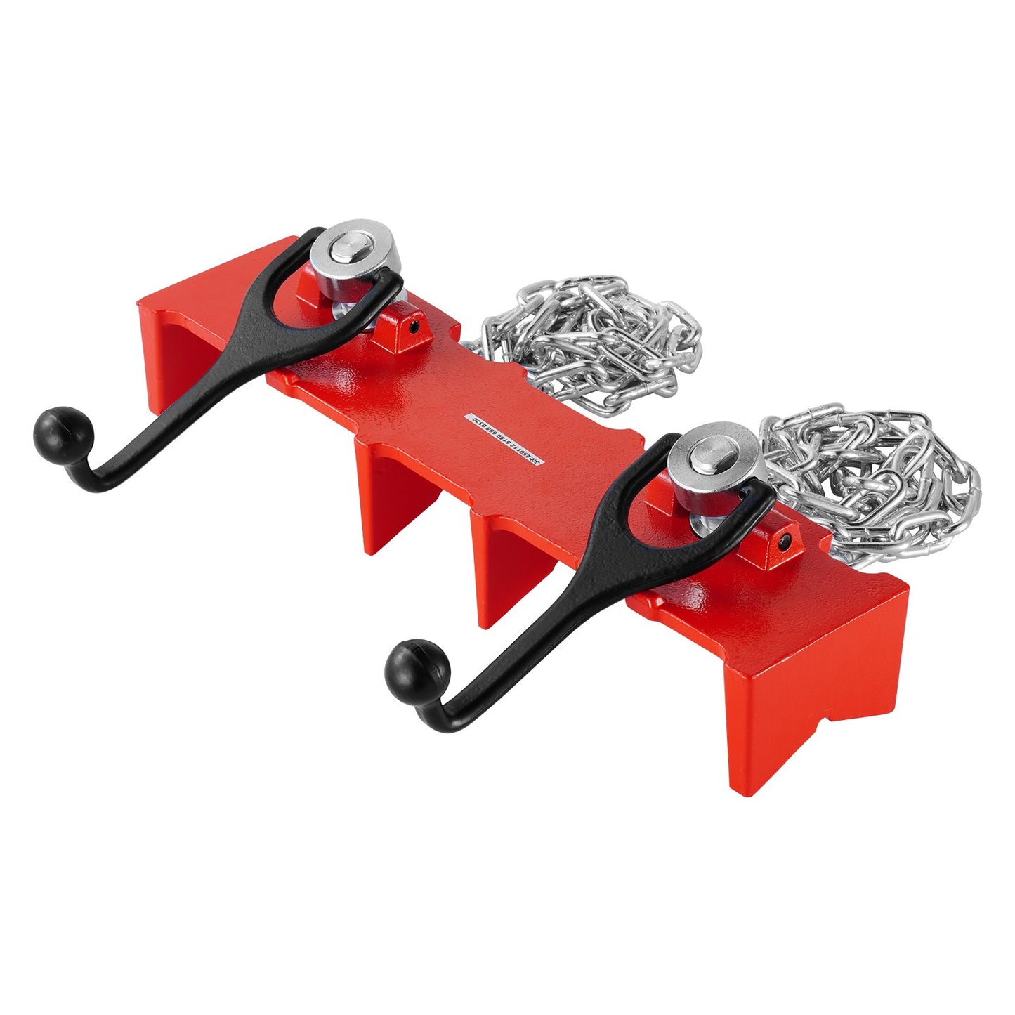 Pipe Welding Vise, 1/2" to 8" Pipe Welding Clamp with Dual Chains & Crank Handles, Heavy-Duty Cast Iron Welding Vise for a Variety of Pipes