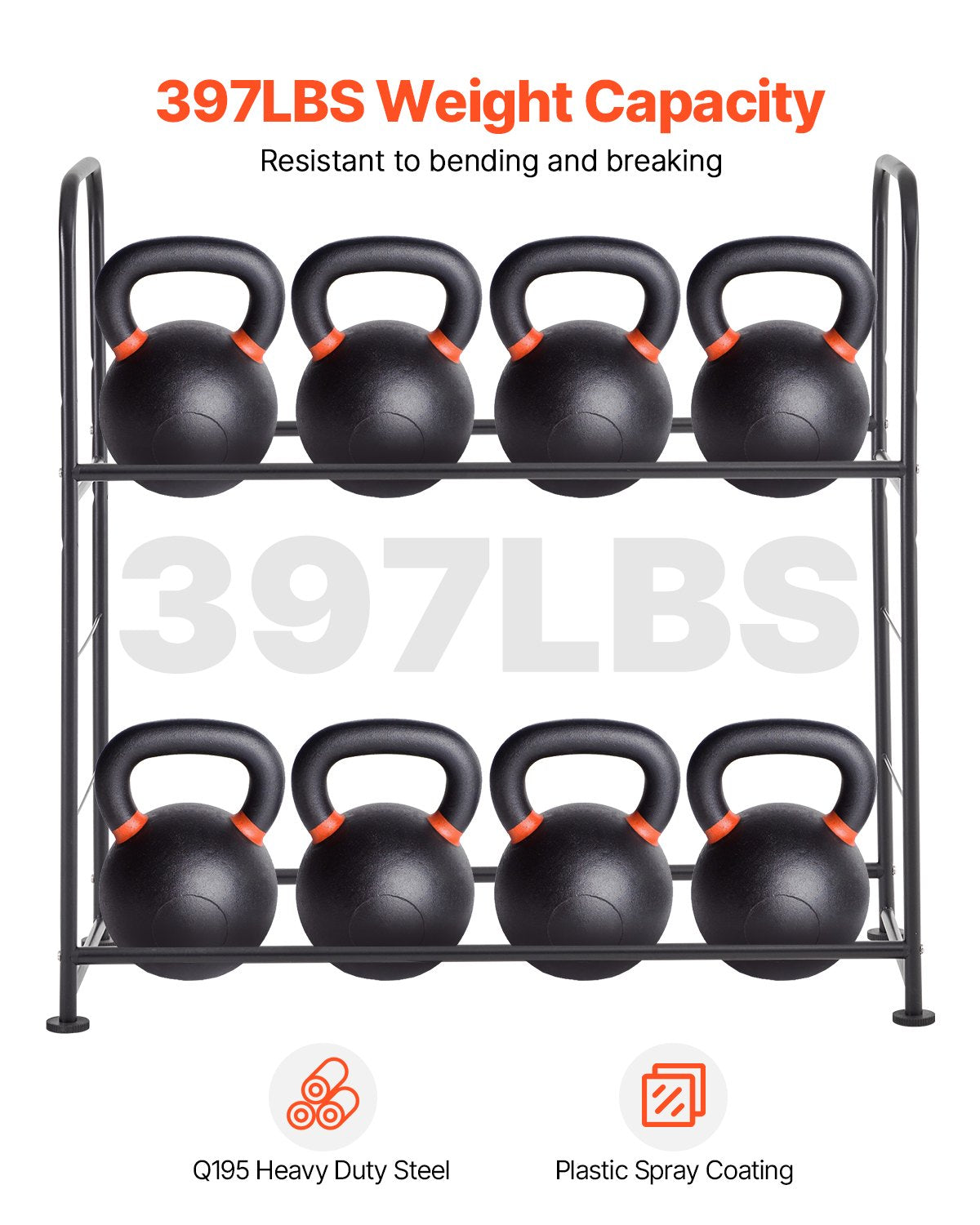 Reifenlagerregal Reifenhalter mit 2 Ablagen für bis zu 8 Standardreifen