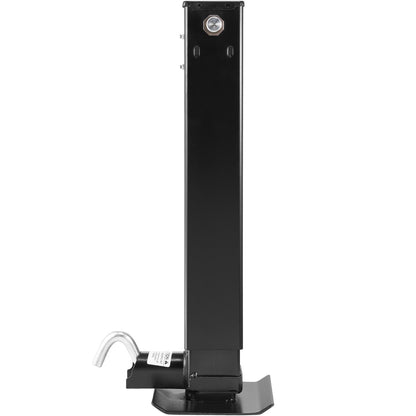 Trailer Jack, Trailer Tongue Jack Svetsning på 12000 lb Viktkapacitet, Trailer Jack Stativ med handtag för att lyfta RV Trailer, Häst Trailer, Utility Trailer, Yacht Trailer