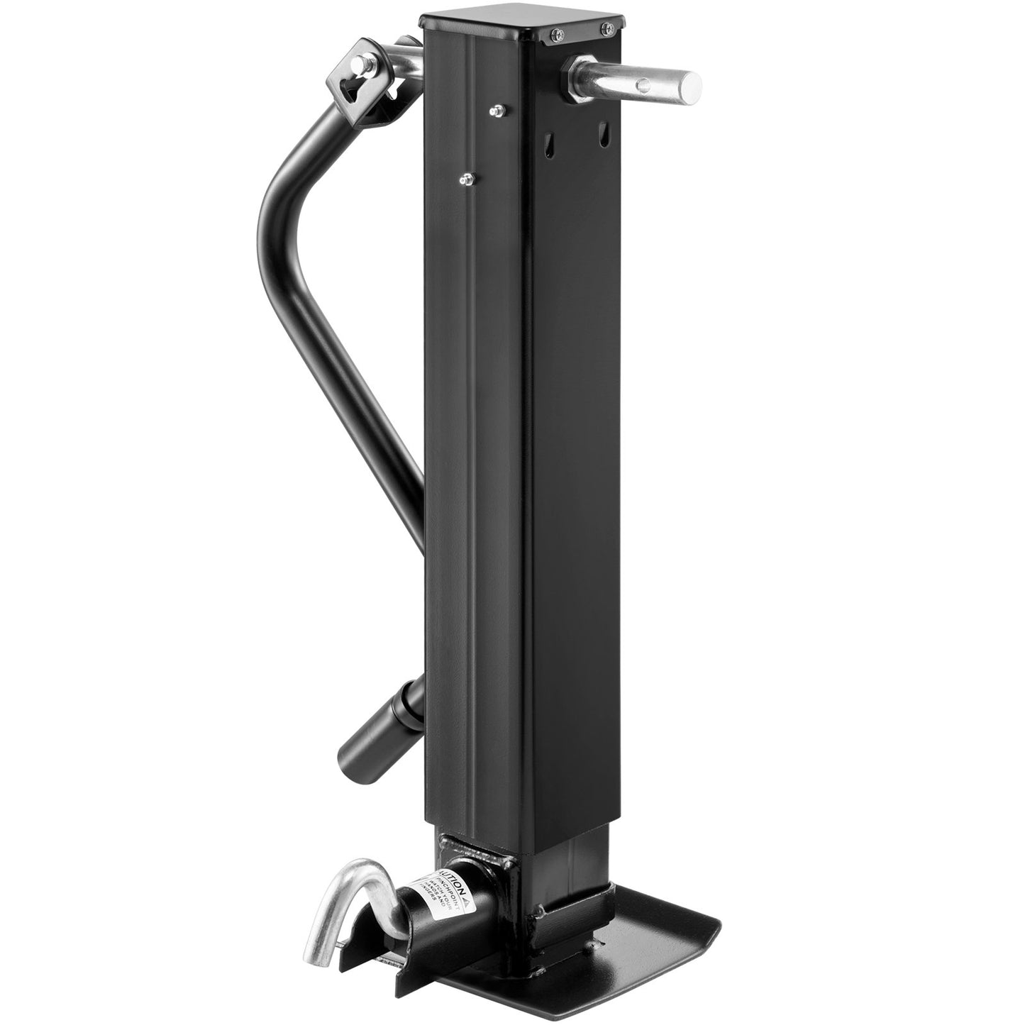 Trailer Jack, Trailer Tongue Jack Svetsning på 12000 lb Viktkapacitet, Trailer Jack Stativ med handtag för att lyfta RV Trailer, Häst Trailer, Utility Trailer, Yacht Trailer