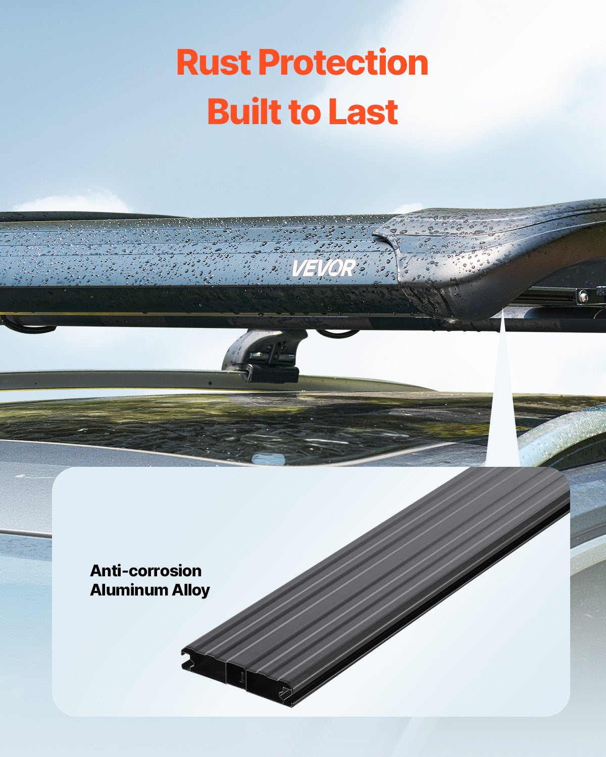 Roof Rack Cargo Carrier, 48 x 40 x 5.6 in, Universal Rooftop Cargo Basket, Car Top Luggage Holder with 150 lbs Max Load Capacity, 4.1 in Fence, Anti-Rust Alloy Steel, Wind Fairing, for SUV Car