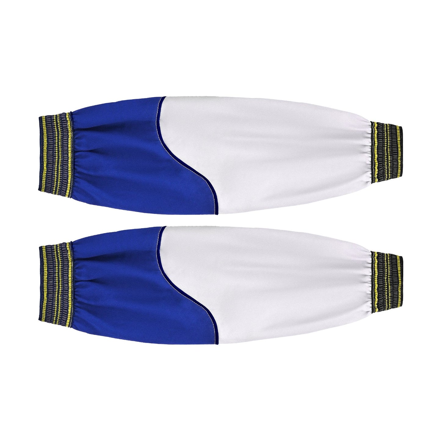 Flame Resistant Welding Sleeves, Heavy Duty Sheepskin & FR Cotton Arm Protection Sleeves for Men Women, Heat Resistant with Elastic Cuffs for Welding, Woodworking, Blacksmithing