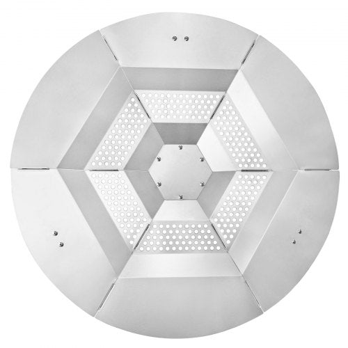 Fireplace heat deflector for Solo stove Yukon 685.8 mm stainless steel