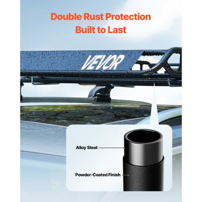 Dachgepäckträger-Gepäckträgerkorb 51 x 36 x 4,1 Zoll Autodach-Gepäckträger | EU