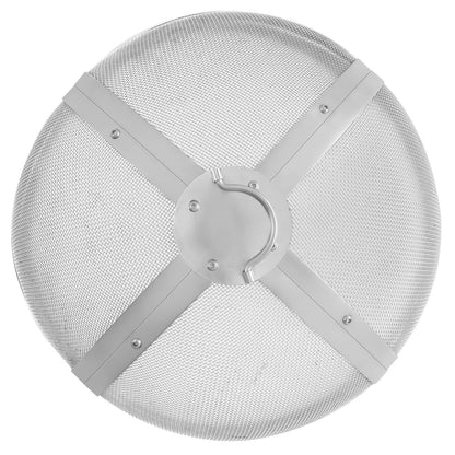 Fire Pit Spark Screen Round 20", Reinforced Heavy Duty Steel Metal Guard, Outdoor Fire Pit Cover, Easy Opening Top Screen Cover Round with Ring Handle for Outdoor Patio Fire Pits Backyard