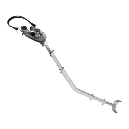 Transom Saver, 26.9-62.2 in, Adjustable Boat Transom Saver with Heavy-Duty Head, Corrosion-Resistant Easy-to-Install Transom Savers for Less Than 150 HP Outboard Motor , Fit for Roller & Trailer