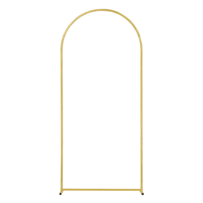 Metal Arch Backdrop Stand Set med 3 stativ med fodralanslutning för bröllop