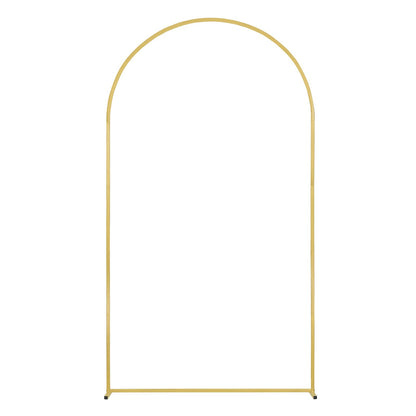 Metal Arch Backdrop Stand Set med 3 stativ med fodralanslutning för bröllop