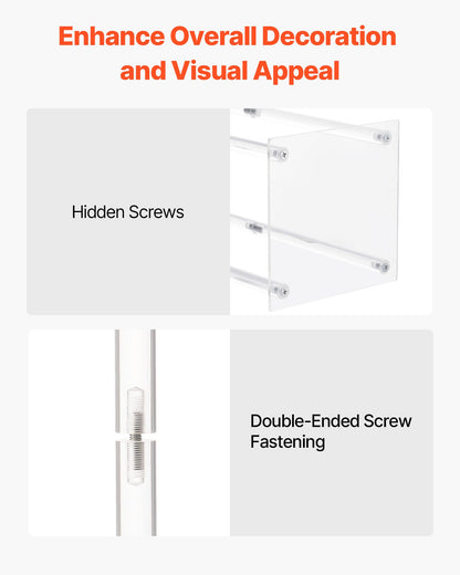 Wedding Flower Stand, 10PCS 31.5-inch Column Flower Stand, Floral Stands with Acrylic Laminate, Cylindrical Cubic Floral Display Rack for Wedding, Party, Birthday, Home, Centerpiece Stands