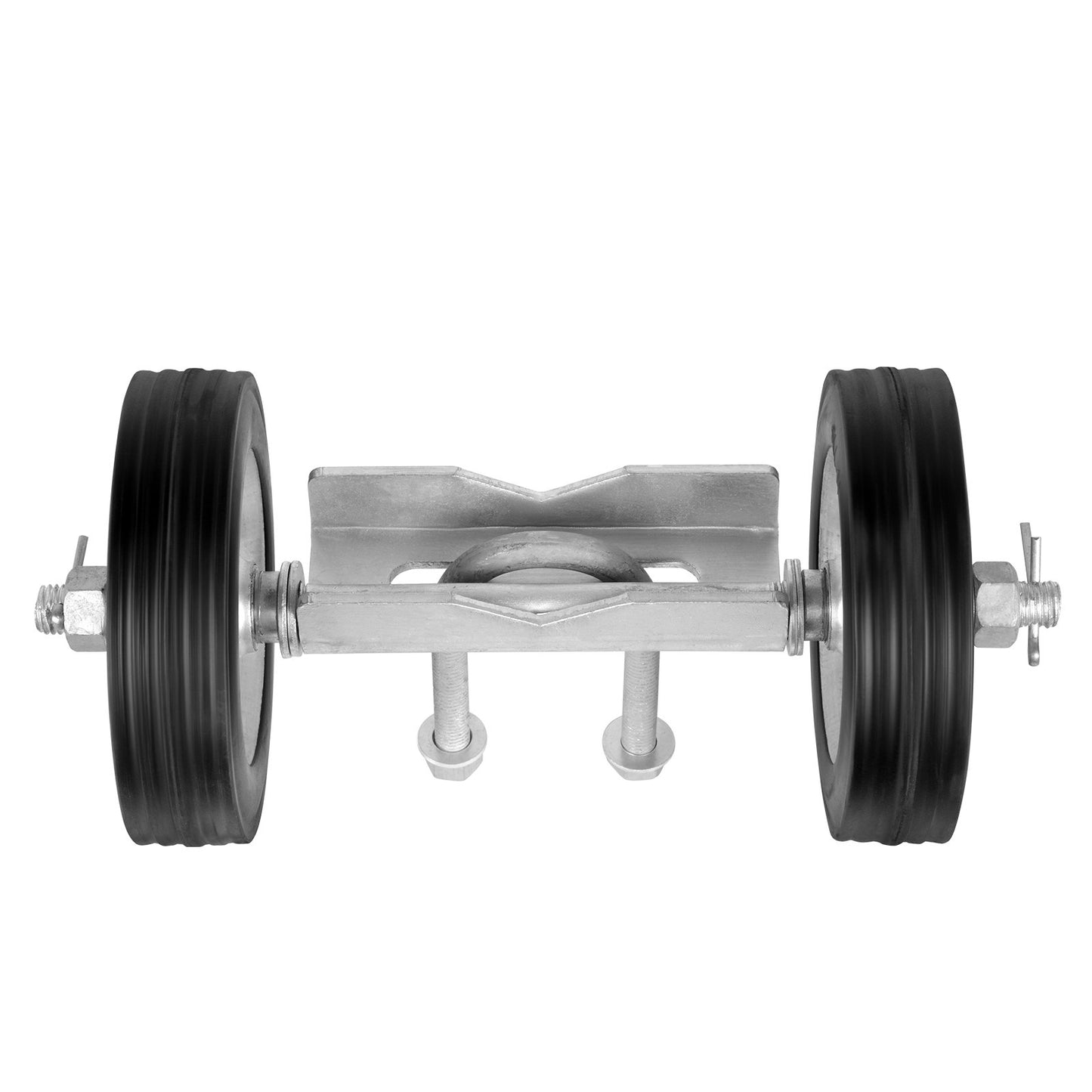 Sliding Gate Kit 6” Heavy Duty rullande hårdvara för dörr 600 lbs last