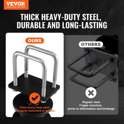 Skjutgrindssats, Rullgrindssats med H-format hjulspår för skjutgrindar och rullportar, Skjutgrindsrullar med 4 spårhjul, Kraftig glidrulle, Svart |  EU