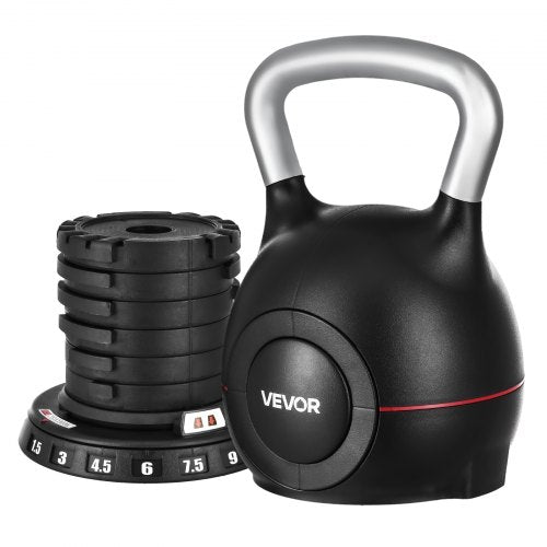 Adjustable Kettlebell with 7 weight levels 1.5/3/4.5/6/7.5/9/10 kg | EU
