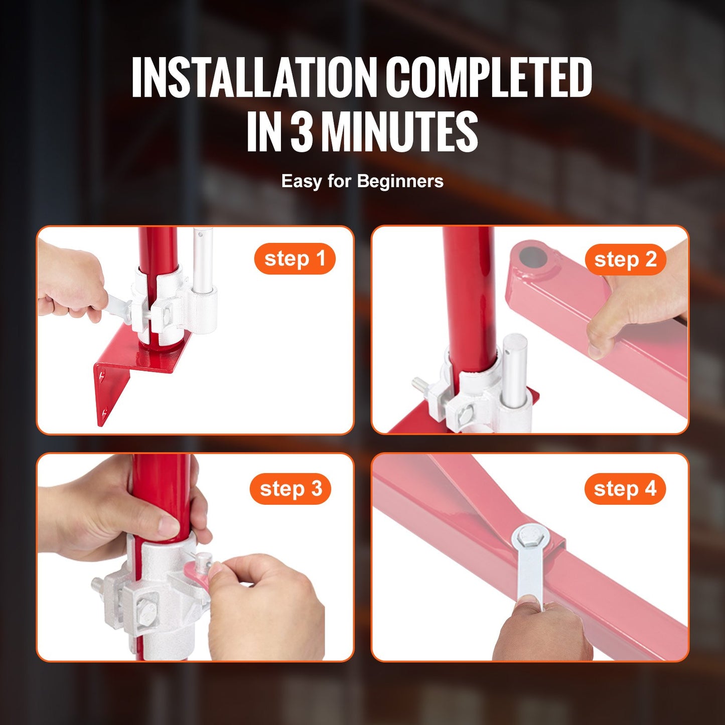 Elektrisk lyftstolpe, 1000 kg Max lastkapacitet, Elektrisk hisshållare, kolstållyftram, ställningsmonterad lyftstolpe, vinschlyftstolpe för lyft, verkstad, garage