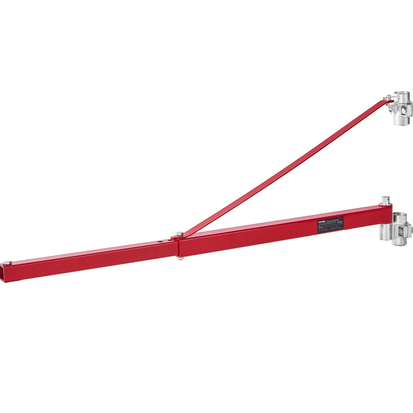 Elektrischer Hebearm, 600 kg Max. Tragkraft, Elektrische Hebevorrichtung Schwenkarm, Stahl-Hubrahmen, 180° schwenkbarer Gerüsthebearm, Windenhebearm zum Heben, Werkstatt, Garage