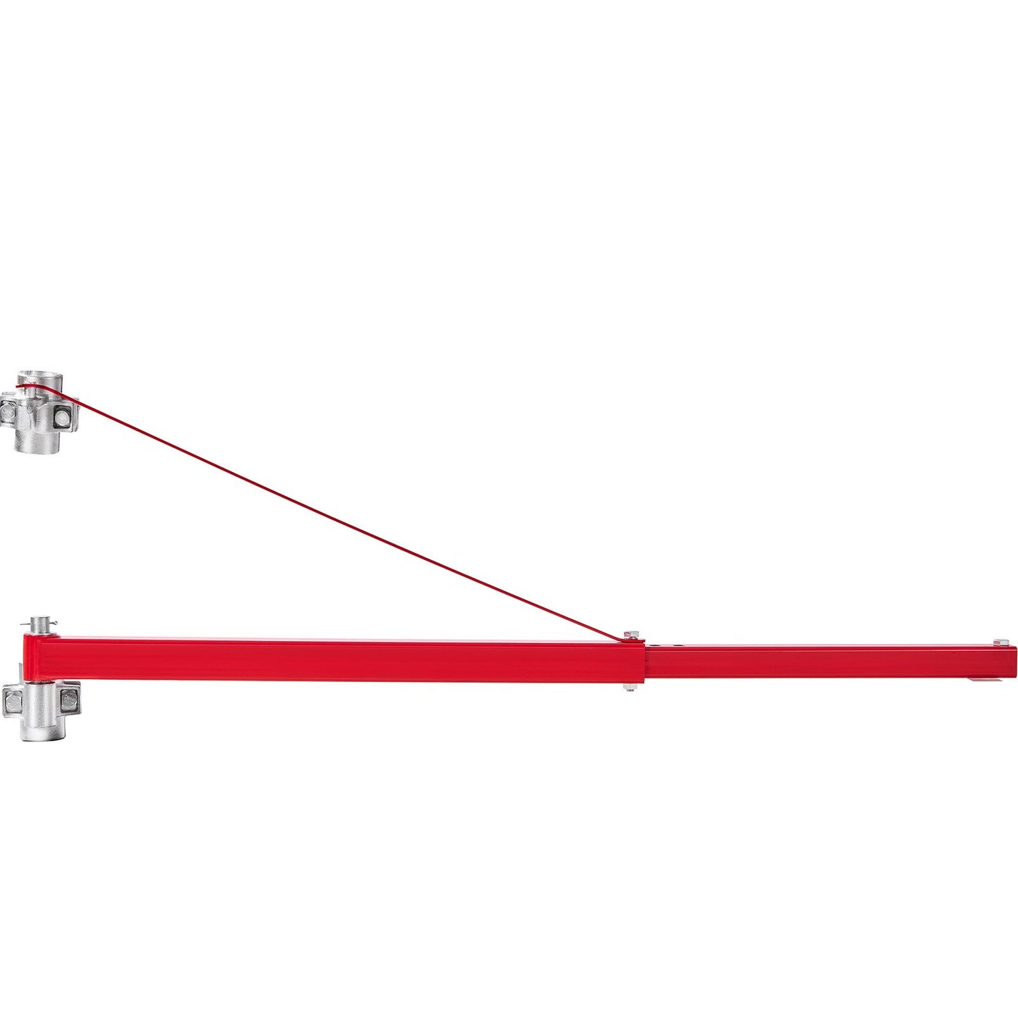 Elektrischer Hebearm, 600 kg Max. Tragkraft, Elektrische Hebevorrichtung Schwenkarm, Stahl-Hubrahmen, 180° schwenkbarer Gerüsthebearm, Windenhebearm zum Heben, Werkstatt, Garage