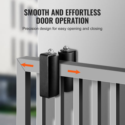 Sliding Gate Kit 6” Rolling Hardware C-typ fäste för Connect Tracks