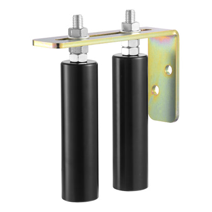 Schiebetor-Bausatz, 6-Zoll-Rollbeschläge mit L-Winkel