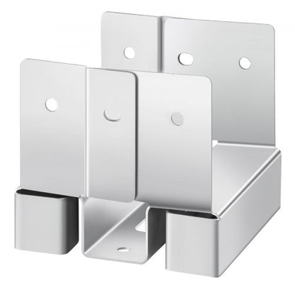 1er-Pack 4x4 Pfostenanker für Beton, Innenmaß 3,53x3,56 Zoll