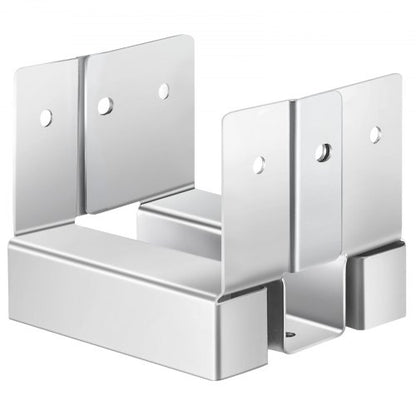 1er-Pack 4x4 Pfostenanker für Beton, Innenmaß 3,53x3,56 Zoll