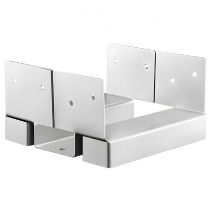 10 Stück 6x6 Pfostenanker für Beton, Innenmaß 5,49x5,57 Zoll